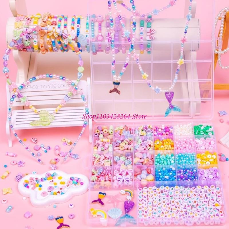 ลูกปัดสีสันสดใส DIY Craft Set  - Jewelry Making Education บทวิจารณ์และราคา